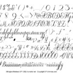 Elegant Handwriting Fonts Hand Writing