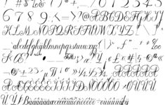 Elegant Handwriting Fonts Hand Writing