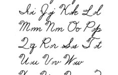 Entire Cursive Alphabet AlphabetWorksheetsFree