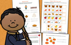 Fall Worksheet Packet For Preschool First Grade Mamas Learning Corner