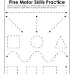 Fine Motor Skills Practice Worksheet Writing Practice Worksheets