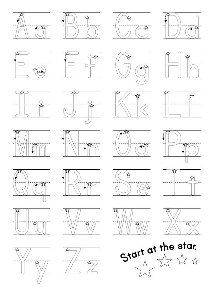 Handwriting Without Tears Practice Worksheets