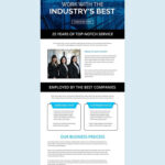 FREE Business Email Newsletter Template HTML5 Outlook PSD