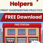 FREE Community Helpers Handwriting Practice Handwriting Practice