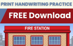 FREE Community Helpers Handwriting Practice Handwriting Practice