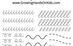FREE Cursive Pre Writing Printable Cursive Worksheets Learning