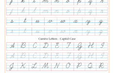 Free Cursive Writing Worksheets SuryasCursive