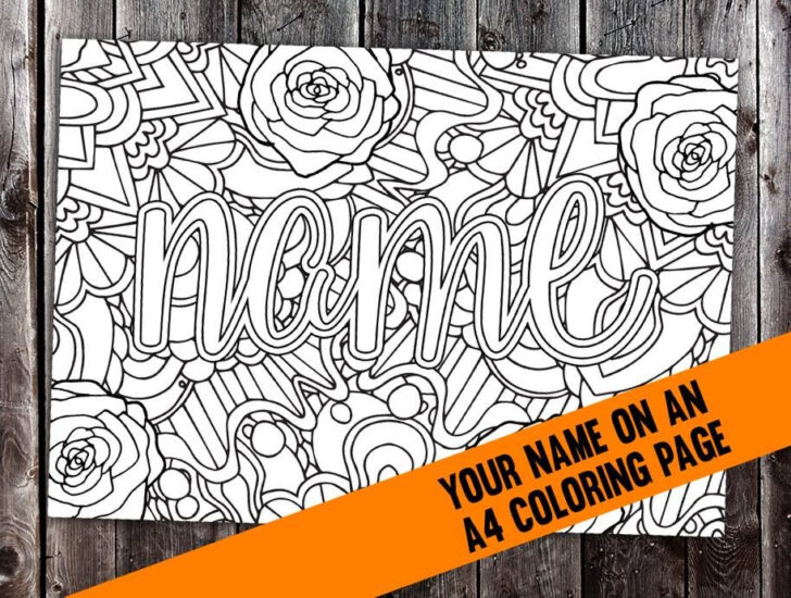 Free Printable Personalized Names
