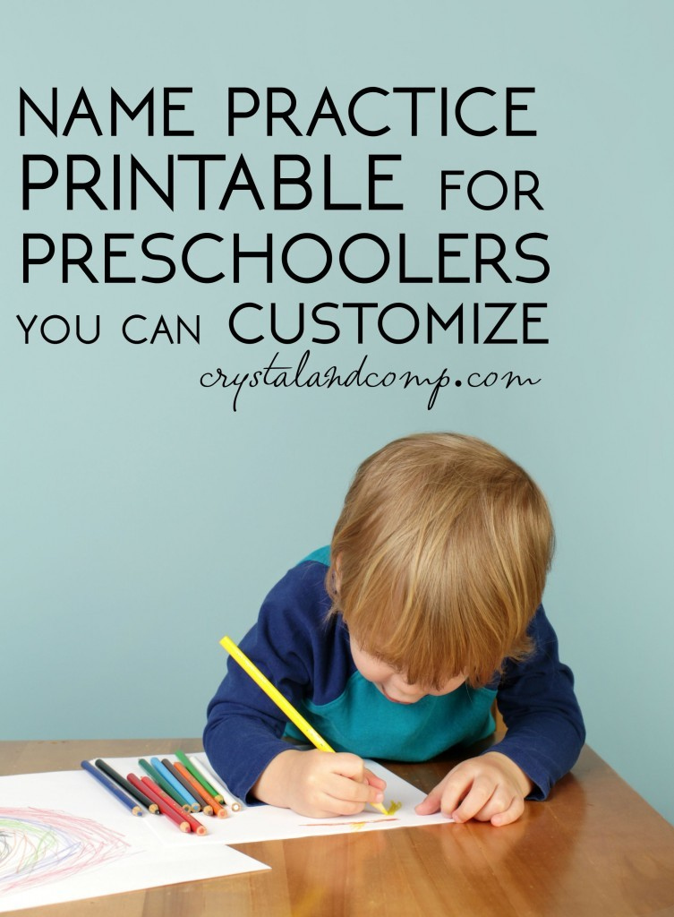 FREE Learn Your Name Printables Free Homeschool Deals