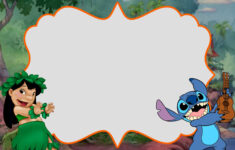 FREE Lilo And Stitch Invitation Templates For Summer Party DREVIO
