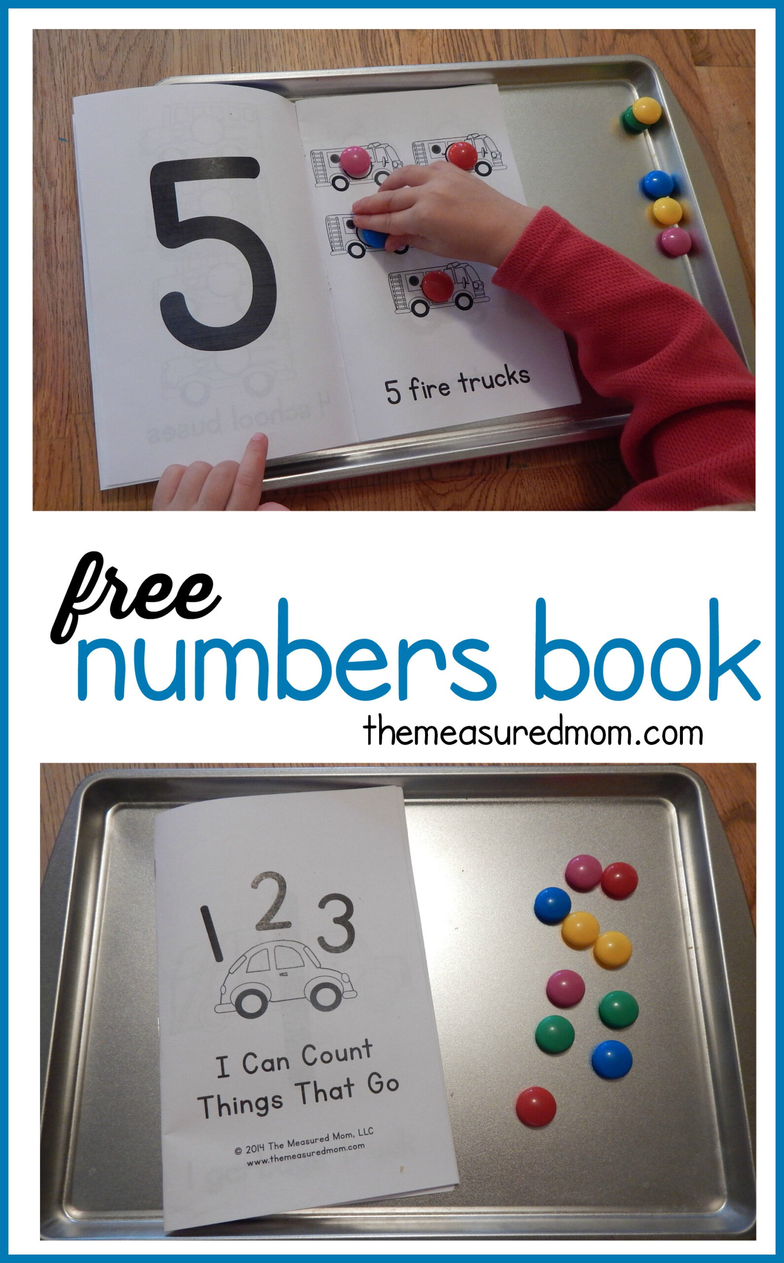Free Numbers Book For Kids Ages 2 5 The Measured Mom