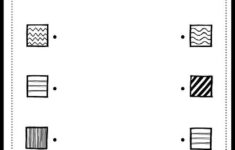 Free Patterns Matching Worksheet For Pre k Or Kindergarten Class Free