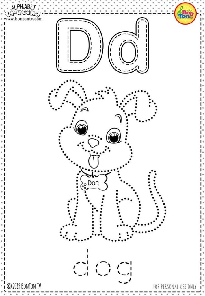 Free Preschool Printables Alphabet Tracing And Coloring Worksheets ...