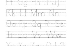 Free Printable Alphabet Handwriting Practice Sheets Paper Trail Design