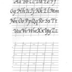 Free Printable Calligraphy Alphabet Practice Sheets Calligraphy