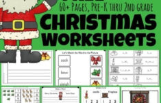 Free Printable Christmas Worksheets For Kindergarten Worksheets Master