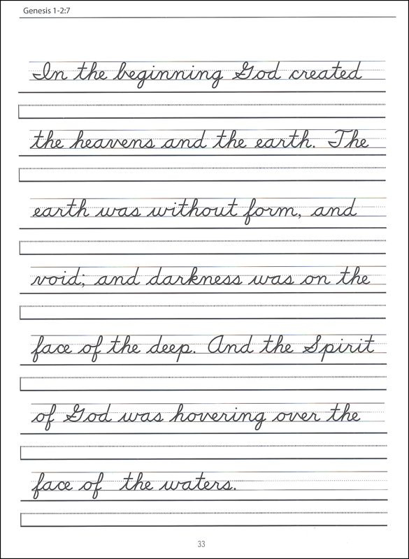 Free Printable Cursive Handwriting Worksheets For 4th Grade Learning 