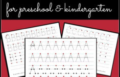 Free Printable Handwriting Worksheets For Preschool Kindergarten
