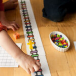 FREE Rainbow Train Preschool Counting Game Stay At Home Educator
