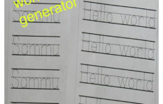 Free Worksheet Generator