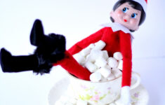 Girl Elf On The Shelf Marshmallow Bubble Bath CrystalandComp