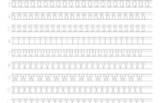 Guidelines Uppercase Two page Cursive Handwriting Practice Learn