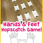 Hands Feet Hopscotch Game FREE Printable In 2020 Motor Skills