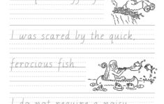 Handwriting Conventions VIC Year 3 Teachers 4 Teachers Educational