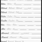 Handwriting Handwriting Level 2 Worksheets CBSE ICSE School