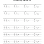 Handwriting Practice Letter O Free Handwriting Practice Letter O