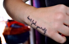 Handwriting Tattoo Hand Writing
