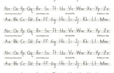 Handwriting Without Tears Print Alphabet Desk Strips In 2021