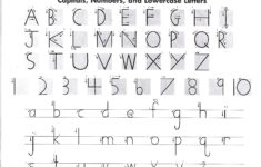 Handwriting Without Tears Worksheets Free Printable Free Printable