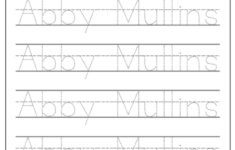 Handwriting Worksheet Generator Practice Name Sheets Free Preschool