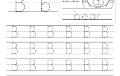 Handwriting Worksheet Letter B 289706 Free Worksheets Samples