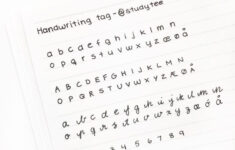 Handwriting Worksheets Aesthetic AlphabetWorksheetsFree
