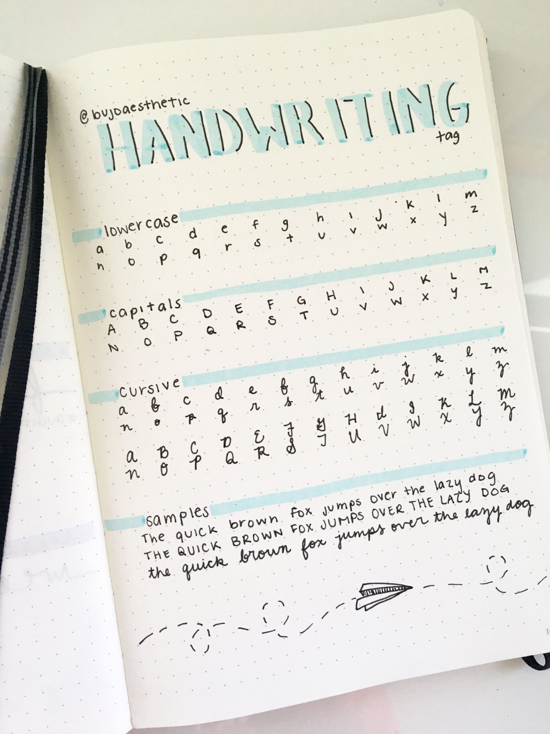 Here Is My Handwriting Tag bulletjournal Cute Handwriting 