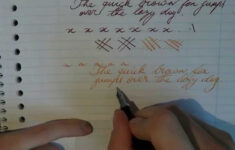 How To Improve Your Handwriting With Fountain Pens YouTube