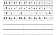 Image Result For Free Printable 1 50 With Blank 1 50 Writing Numbers