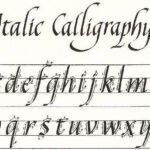 Italic Calligraphy Practice Sheets Google Search Calligraphy