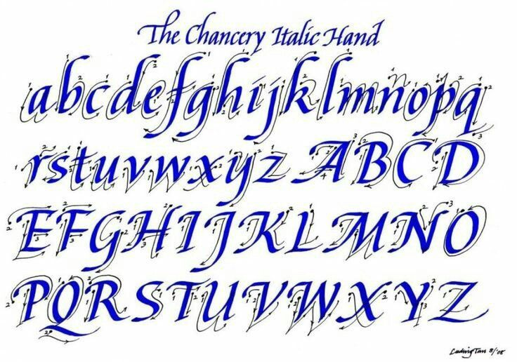 Italic Font Cursive Calligraphy Calligraphy Worksheet Lettering