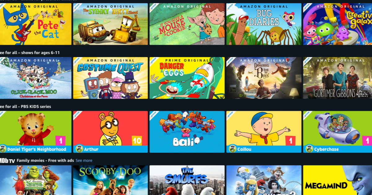 KID Shows Now FREE To Stream On Amazon PBS Kids Preschool 