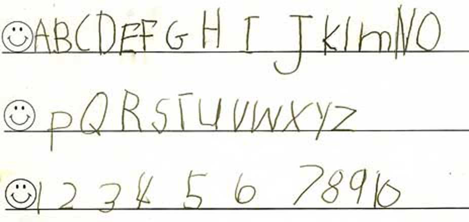Kids Handwriting Before And After Handwriting Without Tears 