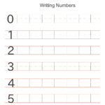 Kidz Worksheets Preschool Writing Numbers Worksheet1 Number Writing