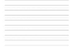 Kindergarten Handwriting Practice Blank Sheet Free Kindergarten