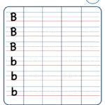 Kindergarten Letter B Writing Worksheet KidzeZone