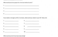 Learn About Hurricanes Worksheets 99Worksheets