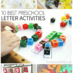 Letter Activities For Early Learning Preschool Literacy