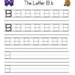 Letter B Handwriting Practice Worksheet Handwriting Practice