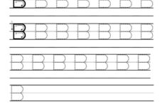 Letter B Handwriting Practice Worksheet Handwriting Practice